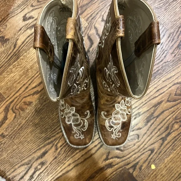 SHYANNE - real leather women’s cowboy boots size 6 - Picture 3 of 7